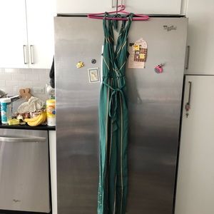 Anthropologie long jumpsuit